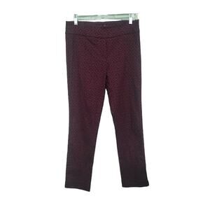 Erica‎ Taylor Jacquard Pull on Pants , Size M